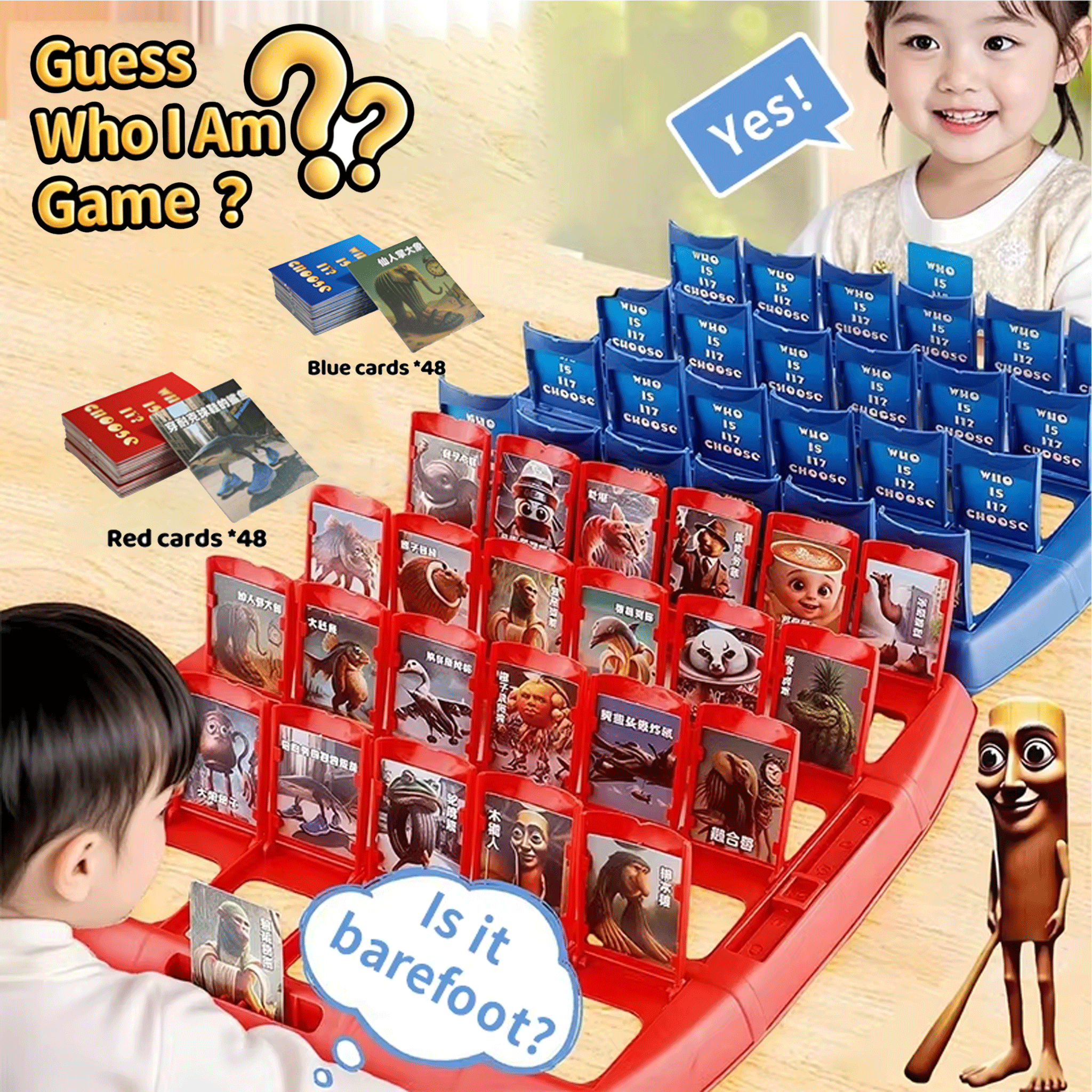 Guess Who I Am Italian Brainro - Board Game Guess Who review and price