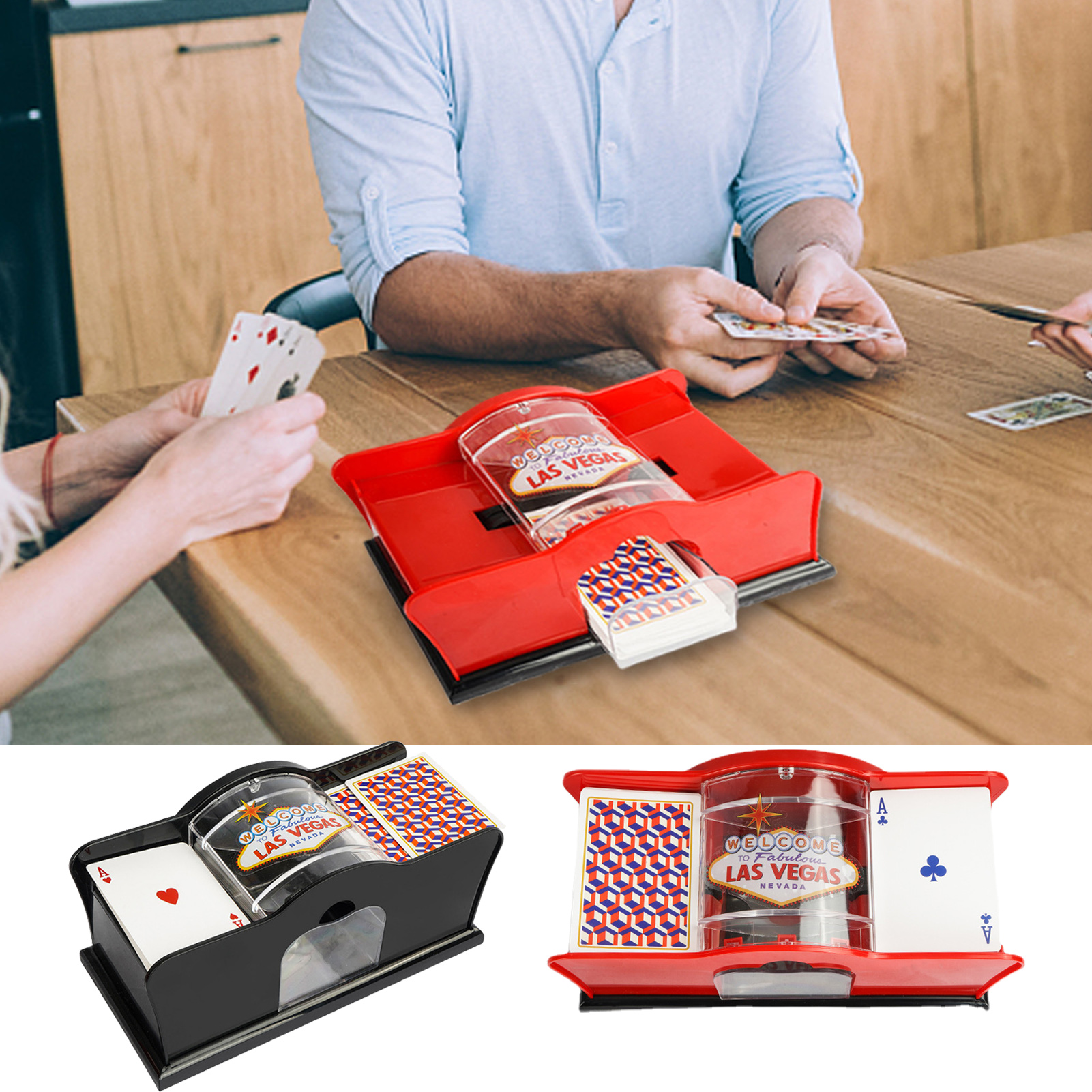 Manual Poker Card Shuffler Shu - Board Game Maker review and price