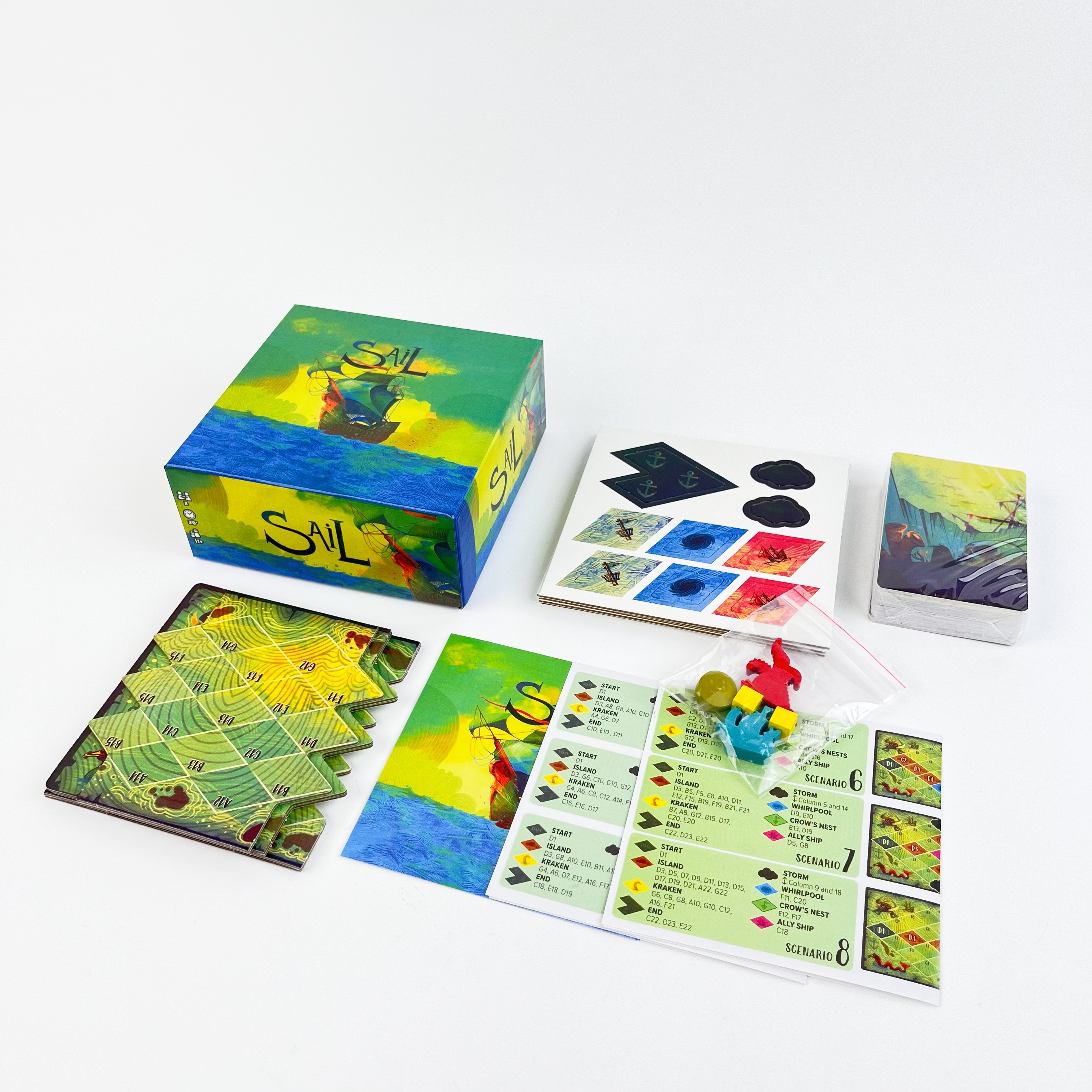 SAIL: 2-Player 20-Minute Paper - Board Game Unmatched review and price