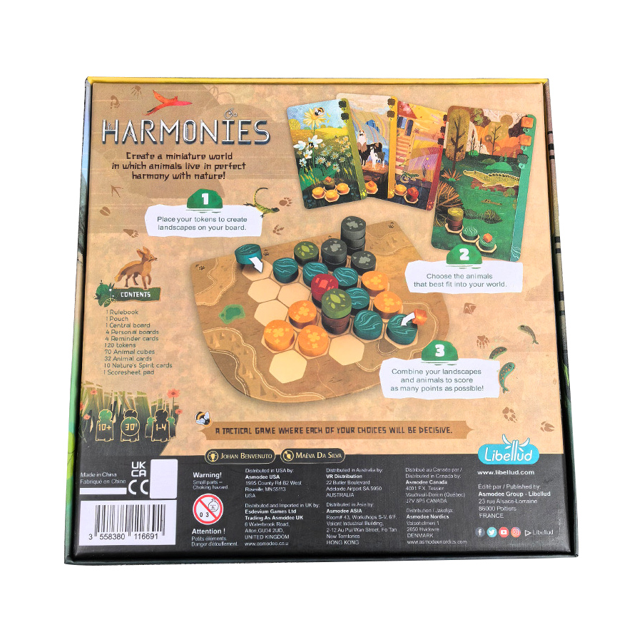 Harmonies - Board Games - Crea - Board Game Wingspan review and price