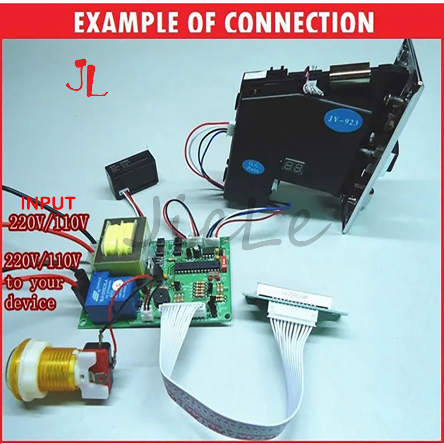 JY-16 110V 220V Coin Acceptor  - Board Game Vector review and price