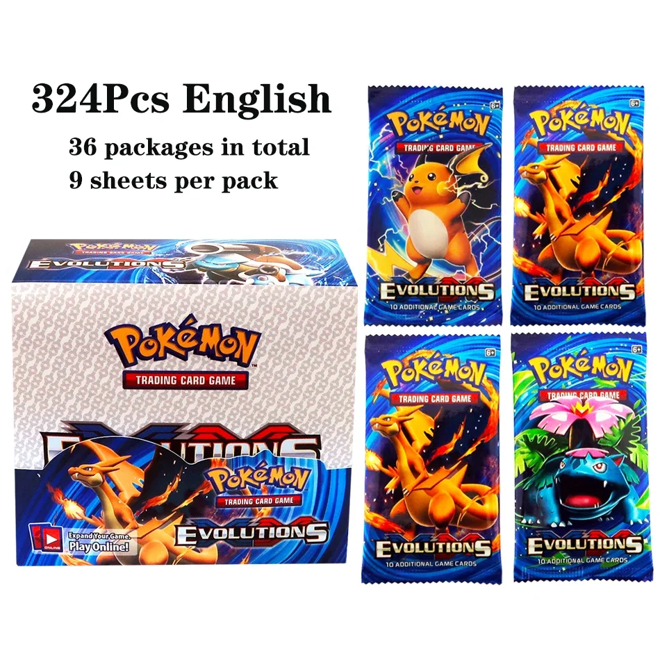 324Pcs Pokemon Cards TCG: Sun  - Board Game Eleven review and price