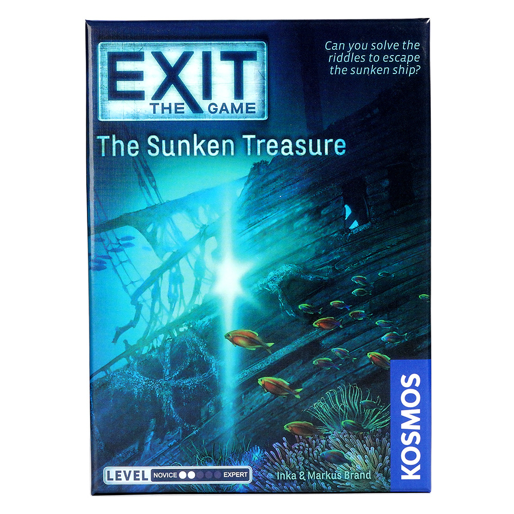 EXIT: The Sunken Treasure - Un - Board Game Risk review and price
