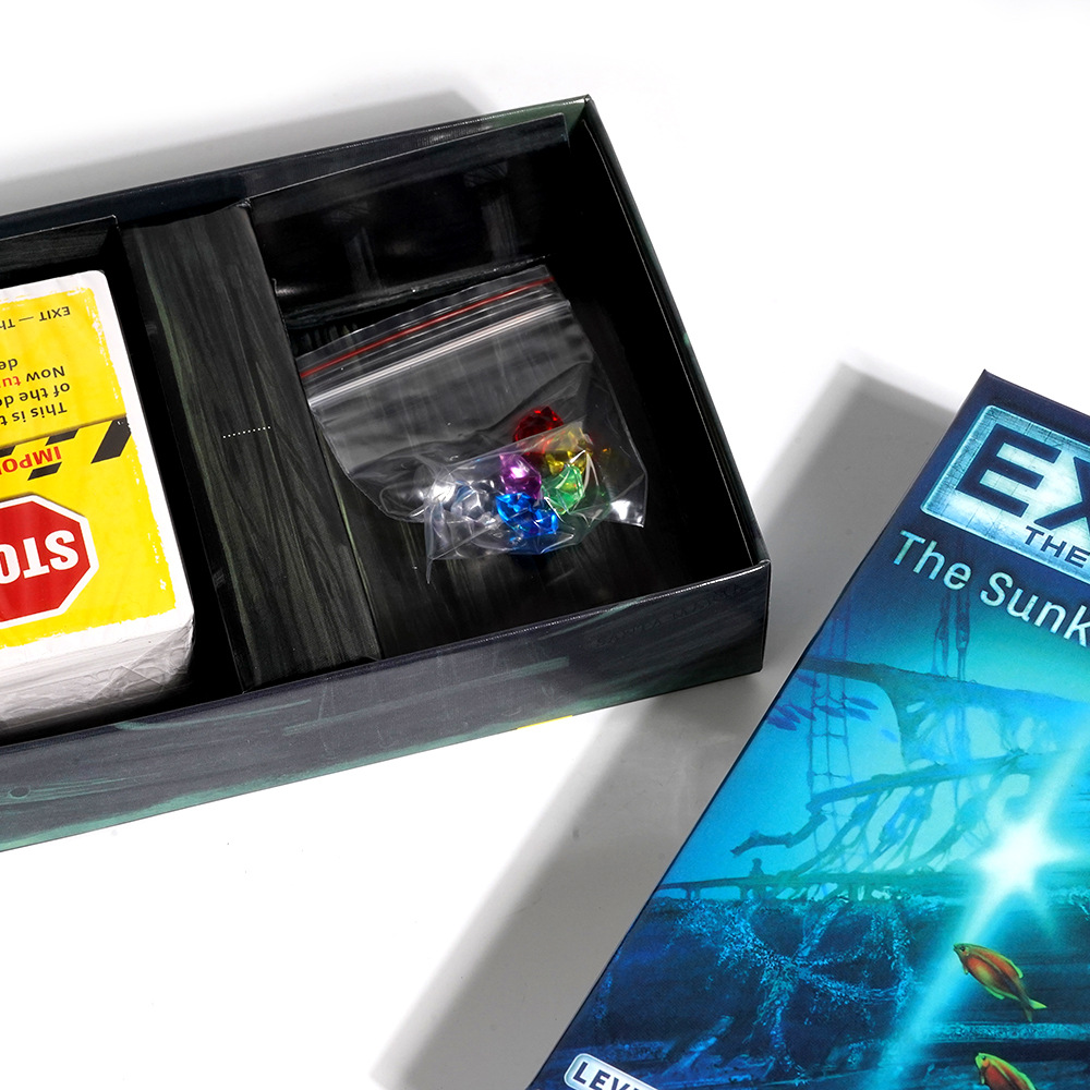 EXIT: The Sunken Treasure - Un - Board Game Risk review and price