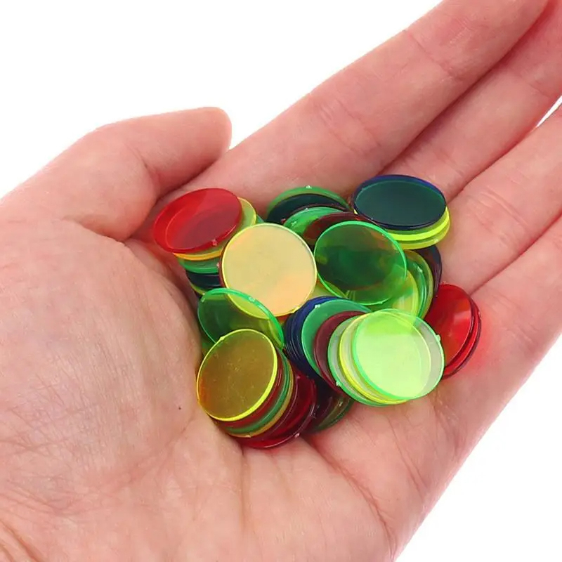 50/100/200pcs 19mm Chips Plast - Board Game Vector review and price