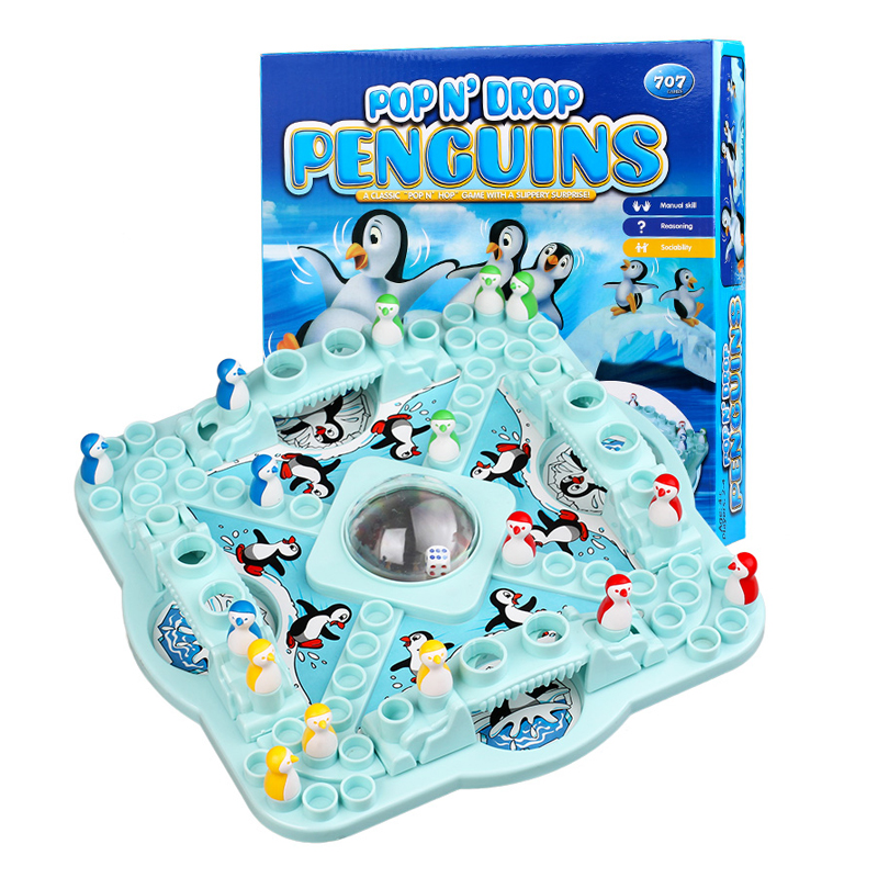 Party Game Penguin Chess Board - Board Game With Questions review and price