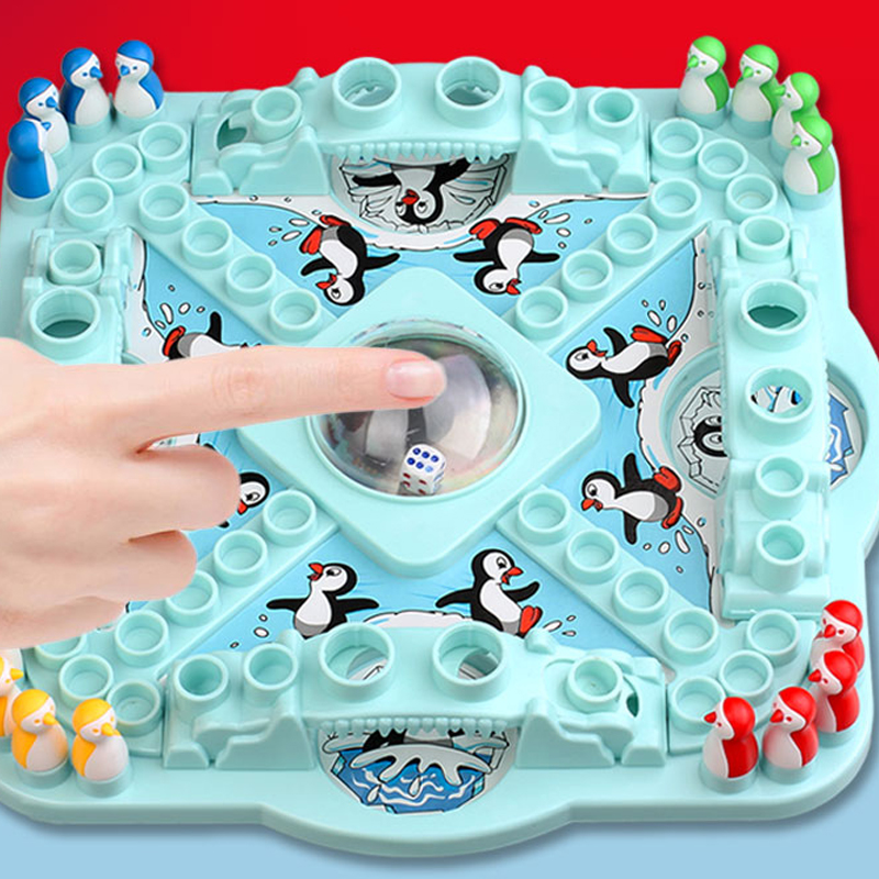 Party Game Penguin Chess Board - Board Game With Questions review and price