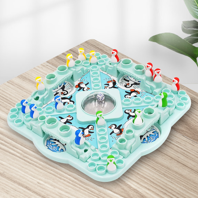 Party Game Penguin Chess Board - Board Game With Questions review and price