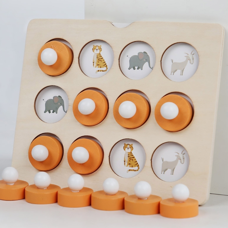 Montessori Memory Match Chess  - Board Game Oath review and price