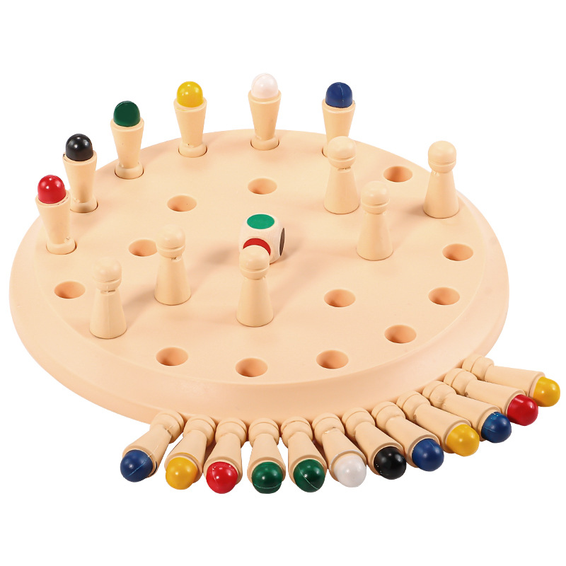 Wooden Memory Match Stick Ches - Board Game Oath review and price