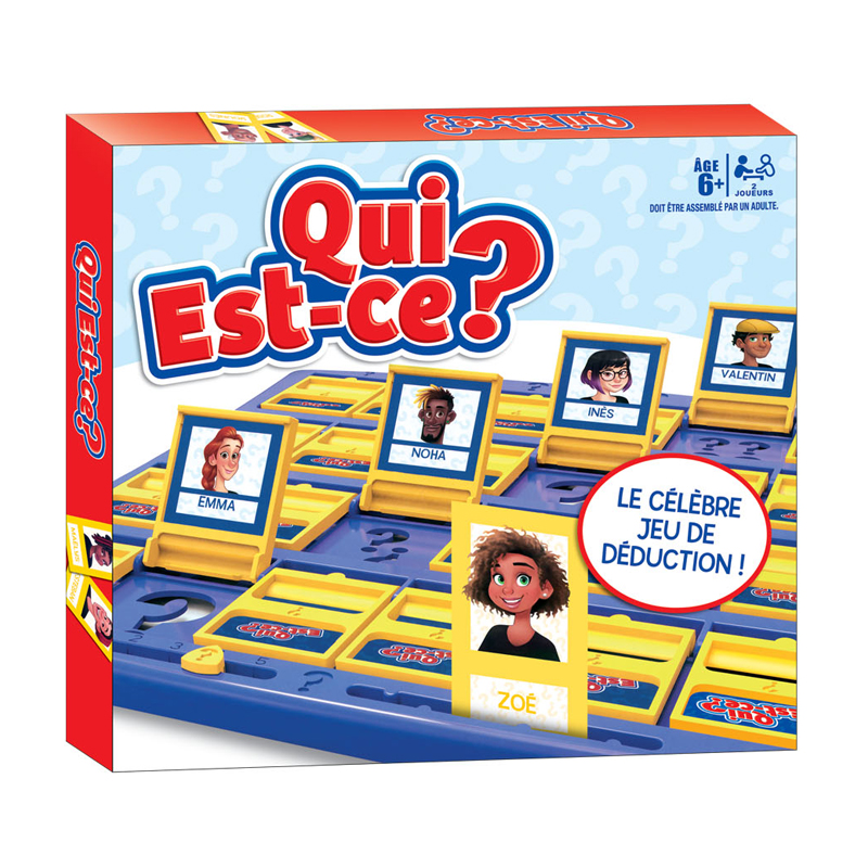 French Game Guess Who I Am Boa - Board Game Guess Who review and price