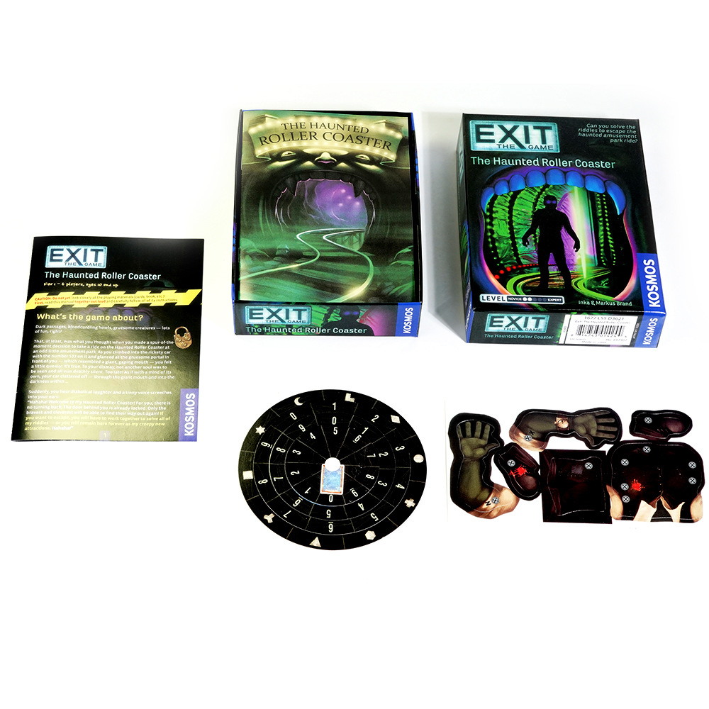 EXIT: The Haunted Roller Coast - Board Game Risk review and price