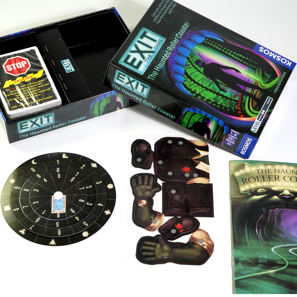 EXIT: The Haunted Roller Coast - Board Game Risk review and price