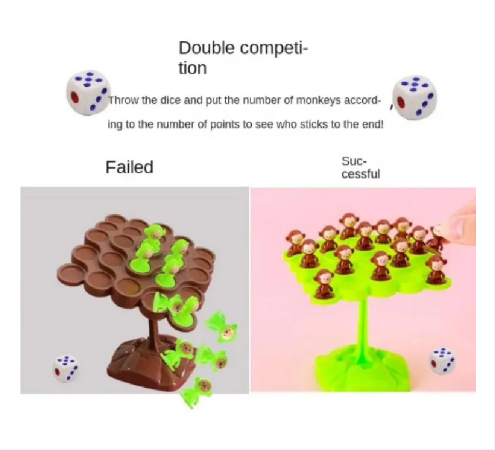 Monkey Balance Tree Focus Bala - Board Game With Questions review and price