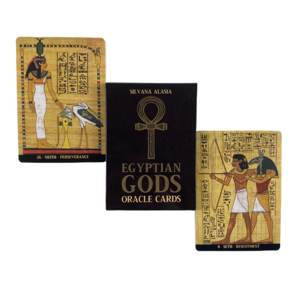 Egyptian Gods Oracle Cards Tar - Board Game Quantum review and price