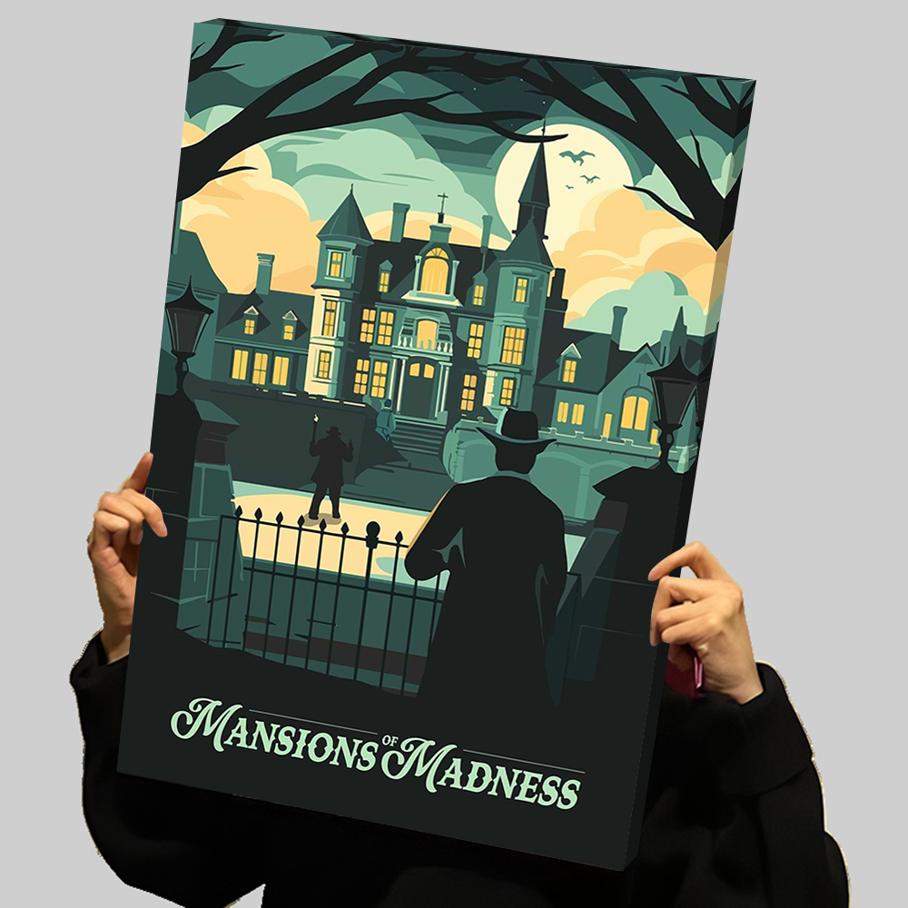 Mansions of Madness Board Game - Board Game Illustration review and price