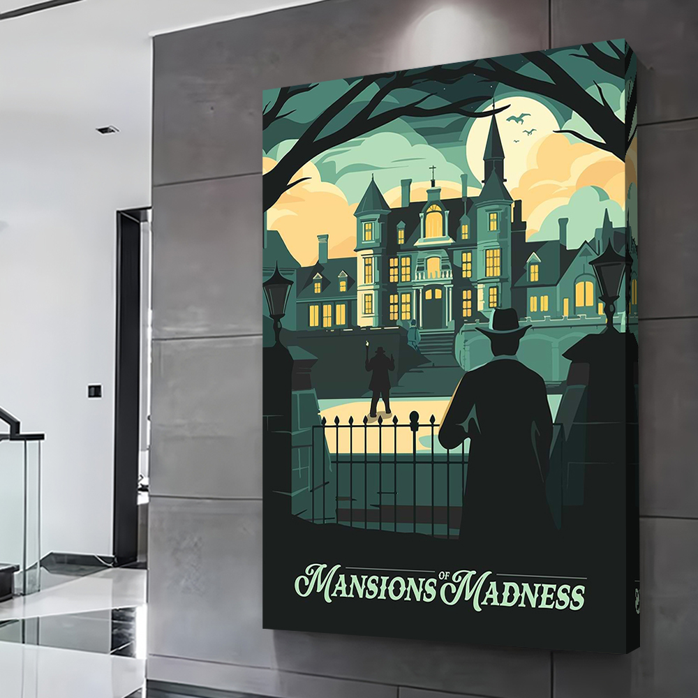 Mansions of Madness Board Game - Board Game Illustration review and price