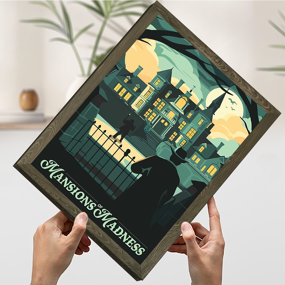 Mansions of Madness Board Game - Board Game Illustration review and price
