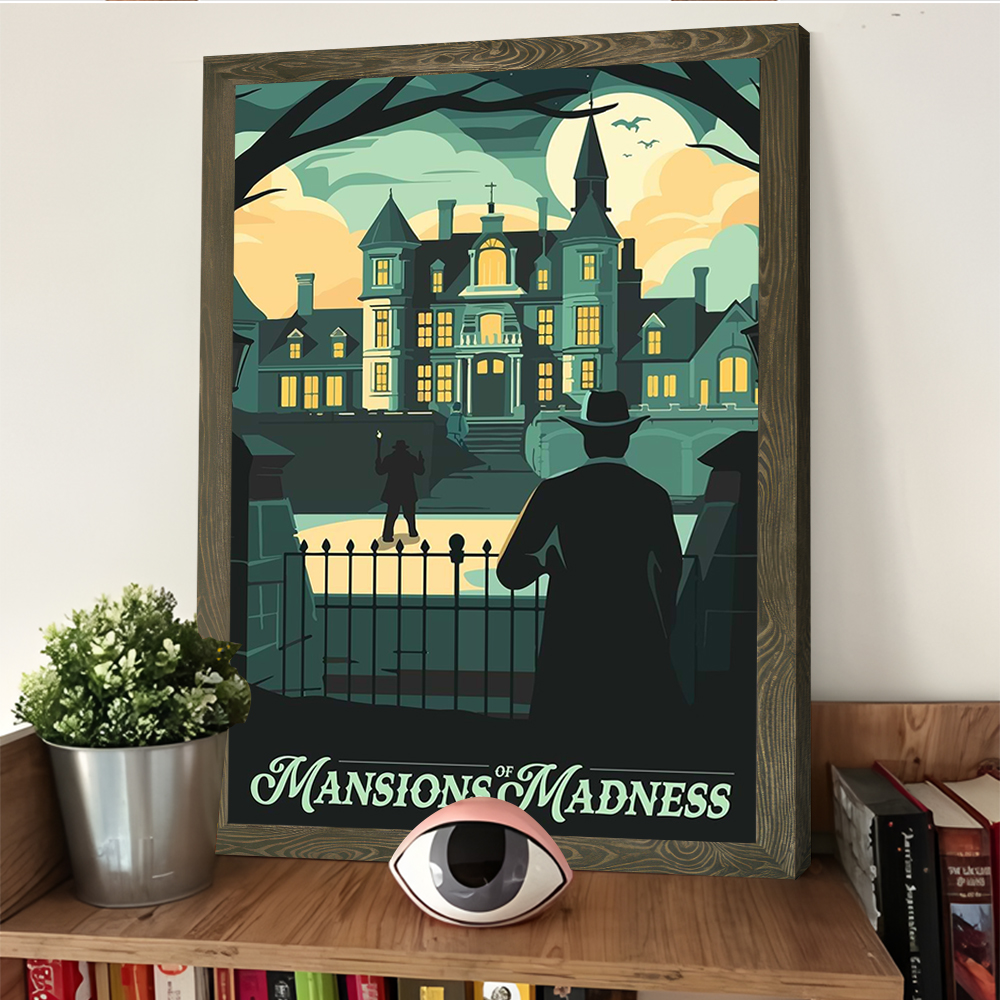 Mansions of Madness Board Game - Board Game Illustration review and price