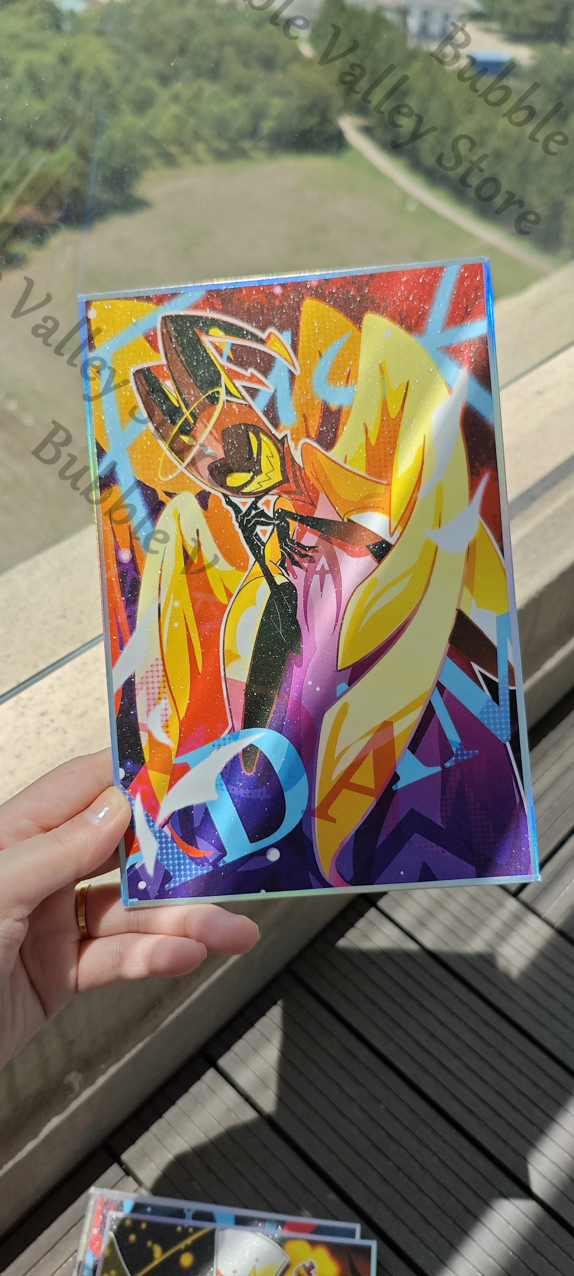 Hazbin Hotel Alastor Vox Adam  - Board Game Illustration review and price