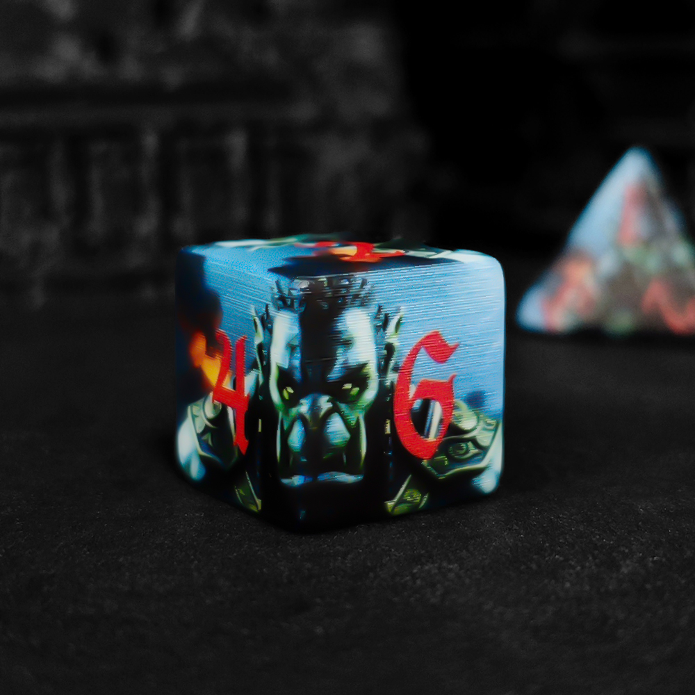 Orc Warrior Polyhedral 7-Piece - Dice Set Polyhedral review and price