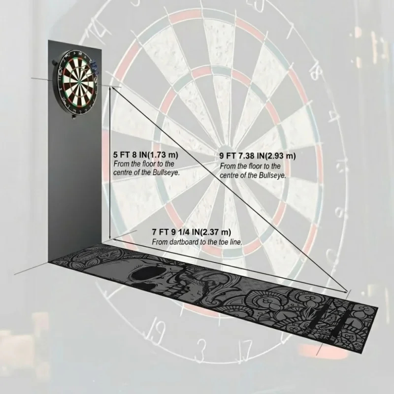 Dart Floor Mat Non Slip Wear R - Board Game Maker review and price