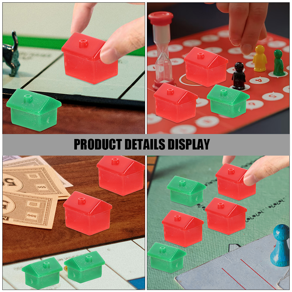 1 set Mini House Shaped Board  - Board Game Vector review and price