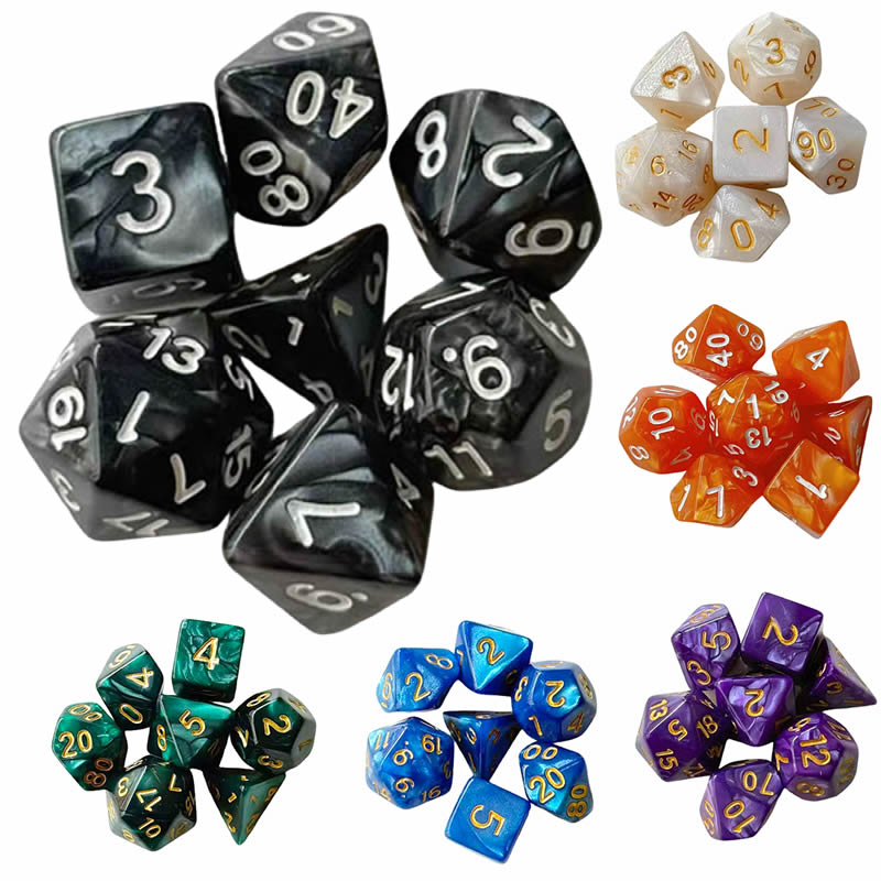 7pcs/Sst Dice Board Games Roll - Board Game Verdant review and price