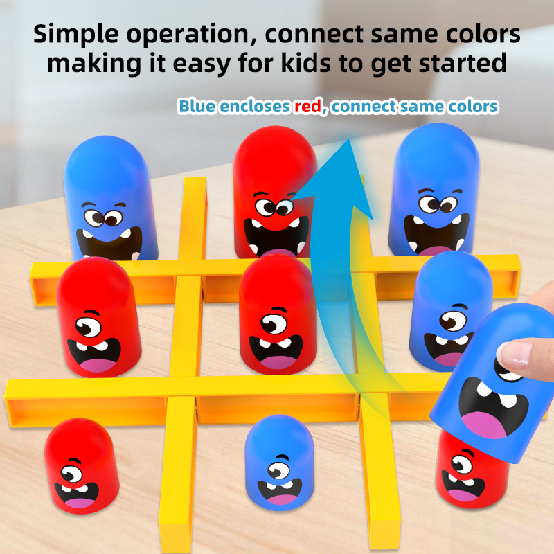 Tic-Tac-Toe Eat-and-Be-Sized S - Board Game Electronic Table review and price