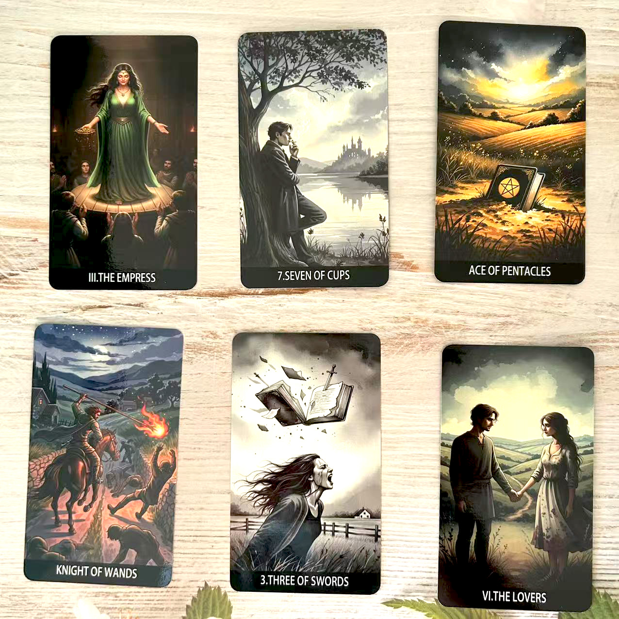 78PCS 70*120mm Tarot Cards PDF - Board Game Illustration review and price