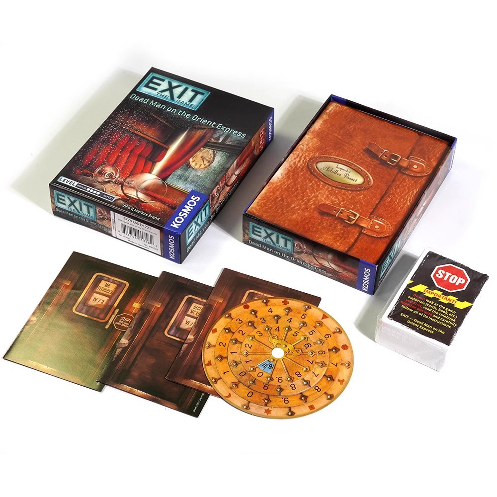 EXIT: Dead Man on the Orient E - Board Game Risk review and price