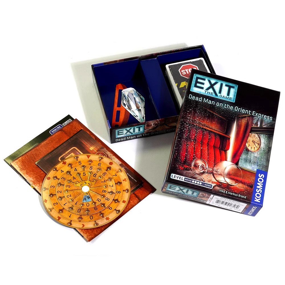 EXIT: Dead Man on the Orient E - Board Game Risk review and price