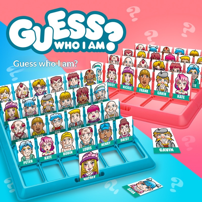 Guess Who I Am Character Guess - Board Game Guess Who review and price