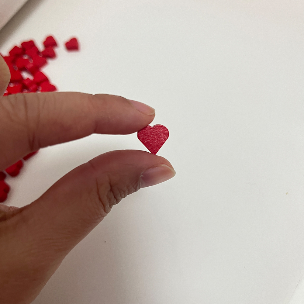 100Pcs 10mm*5mm Red Heart Shap - Board Game Vector review and price